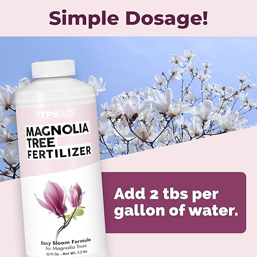 Magnolia Tree Fertilizer, Complete Liquid Magnolia Tree Plant Food, 32 oz (1 Quart)