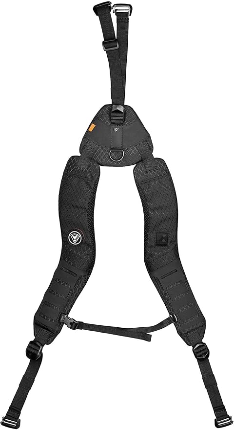 Diamondback Deluxe Suspenders for Tool Belts - Adjustable Tool Belt Suspenders for 4"- 6" Belts (Black, XS/Small)