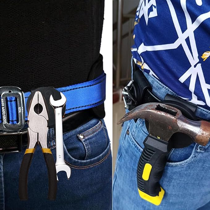Magnetic Belt Clip Magnetic Screw Holder Men Tool Belt for Screws Nails Screwdrivers Wrench Metal Accessories Tool and Hardware Holder