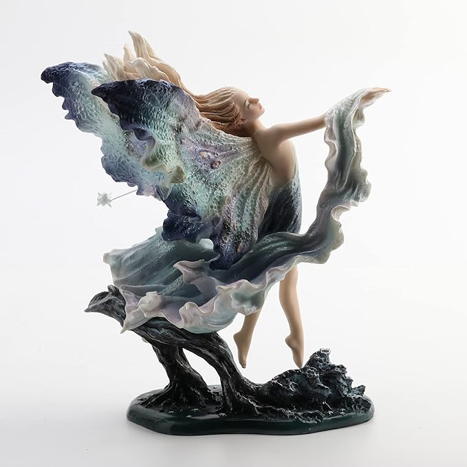 Veronese Design 9 5/8" Where Moobeams Fall Josephine Wall Fairy Figurine