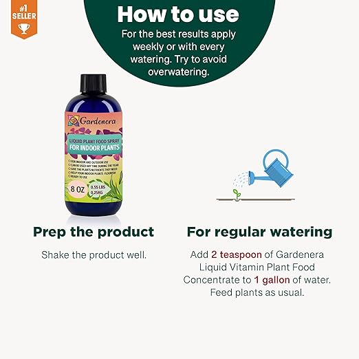 Gardenera Plant Growth Superfood for Tomatoes with 18 Essential Vitamins & Minerals - Organic Plant Food Fertilizer - Micro-Fungi and Bio-Organisms for Tomato Plant Care & Growth Enhancement - 8oz
