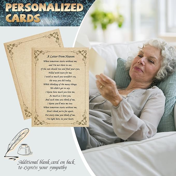 Sympathy Wind Chimes for Outside Deep Tone, Memorial for Loss of Loved One Prime, Bereavement Condolence Remembrance Funeral Gifts for Grieving Friends Loss of Mother Father