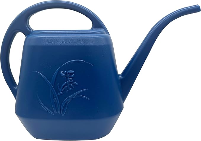 Watering Can for Home Garden - Blue - 1/2 Gallon