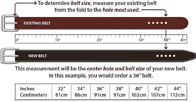 Handmade Double Hole Belt Genuine Bridle Leather 1.5 Inches Wide