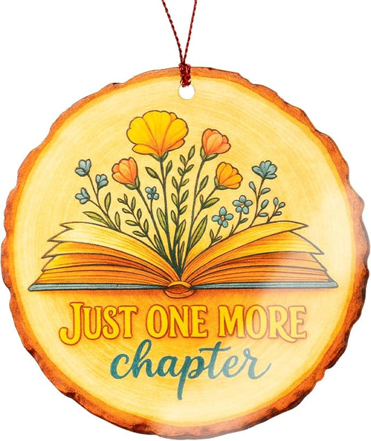 Funny Christmas Book Ornament 2025 - Book Christmas Ornament - Book Lover Gifts for Women - Books Ornaments for Christmas Tree - Bookish Gifts - Christmas Ornaments 2025 for Gift, Decor, Exchange