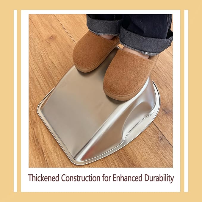 Heavy-Duty Multi-Use Stainless Steel Feed Scoop, Grain Scoop – with Dual-Side Handles, Stackable One-Piece Design, Thickened, Tall, High-Capacity Body - for Feed, Grain, Soil