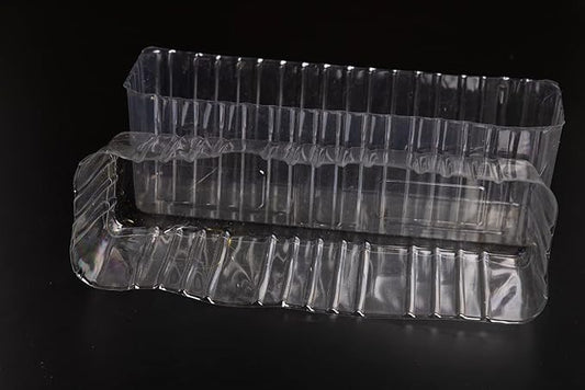 Clear Plastic Liners Inserts for Wood Boxes and Planters (19.5” x 3”x 3.75”) l (Sell in Pack of 12) (to fit 20" Planter) (L200404)