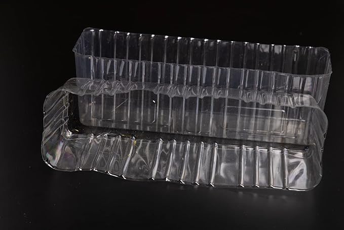 Clear Plastic Liners Inserts for Wood Boxes and Planters (19.5” x 3”x 3.75”) l (Sell in Pack of 12) (to fit 20" Planter) (L200404)