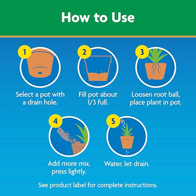 Miracle-Gro Moisture Control Potting Mix for Outdoor and Indoor Plants, 1 cu. ft. 2-pack