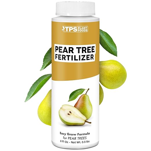 Pear Tree Fertilizer for Pear Trees, Also Great for Apple and Quince Trees, Liquid Fertilizer by TPS Plant Foods, 8 oz (250mL)