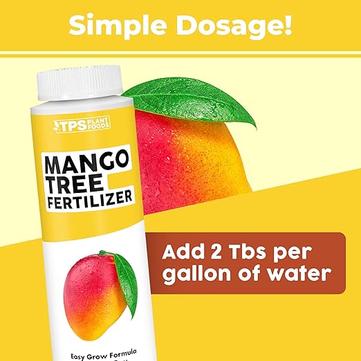 Mango Tree Fertilizer for All Mangoes and Anacardiaceae Trees, Liquid Plant Food 8 oz (250mL)