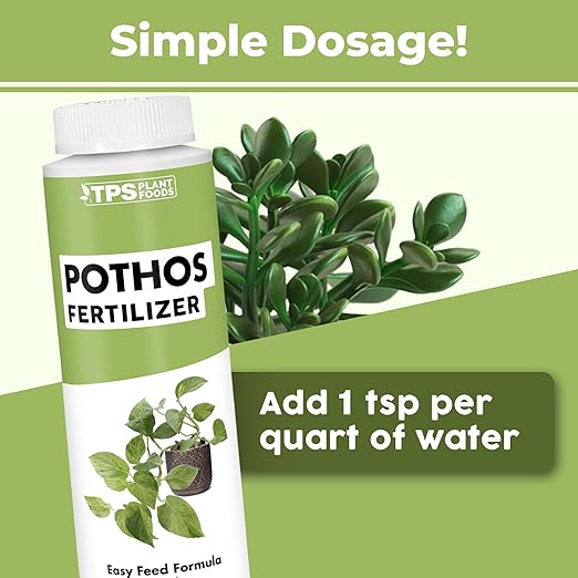TPS NUTRIENTS Pothos Fertilizer for All Pothos Plants and Vines, Liquid Plant Food 8 oz (250mL)