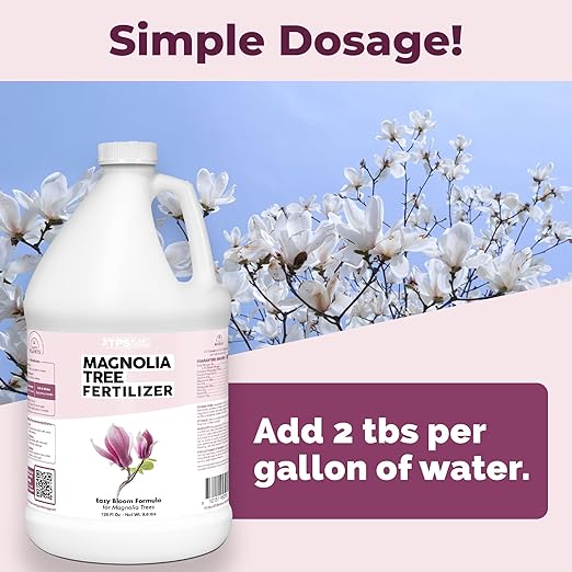 Magnolia Tree Fertilizer, Complete Liquid Magnolia Tree Plant Food, 1 Gallon (128 oz)