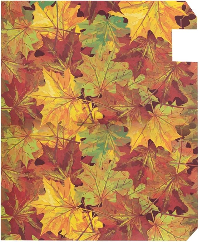 WOOR Fall Leaves Magnetic Magnetic Mailbox Cover Standard Size for Garden Yard Outdoor Decorations-18 x 20.8"