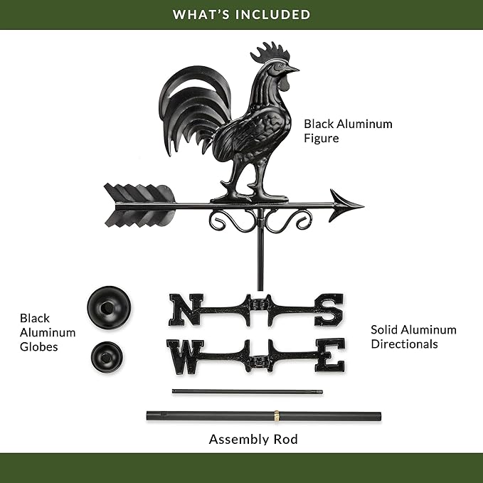Good Directions Bantam Rooster Weathervane