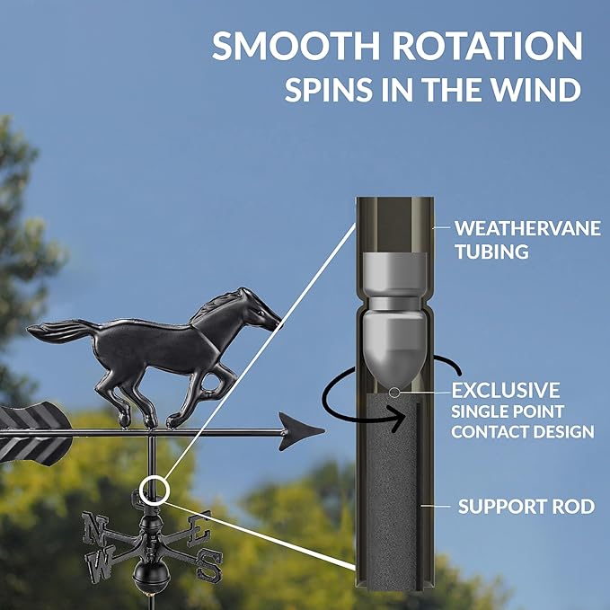 Good Directions Shed Size Horse Weathervane