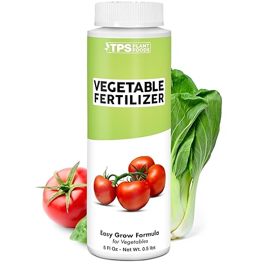 Vegetable Fertilizer, Complete Liquid Vegetable Plant Food, 8 oz (250mL)