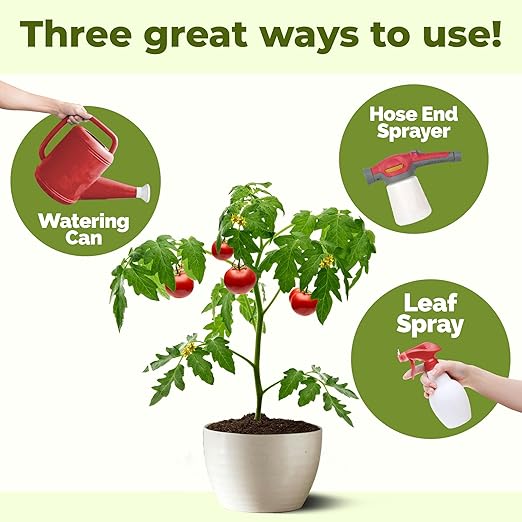 Vegetable Fertilizer, Complete Liquid Vegetable Plant Food, 32 oz (1 Quart)
