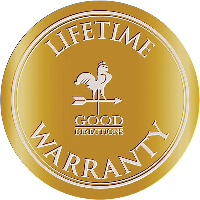 Good Directions Cottage Rooster Weathervane with Garden Pole