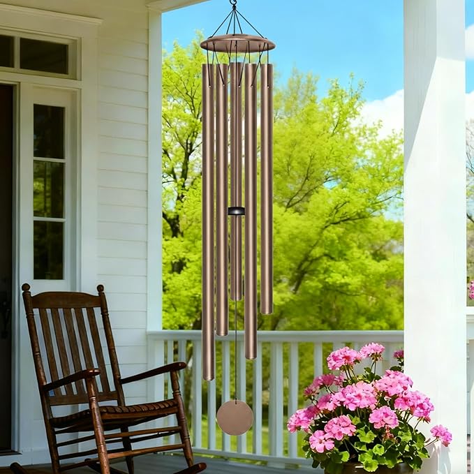 Large Wind Chimes for Outside Deep Tone, 65" Deep Tone Wind Chimes for Outside Porch Garden Patio Balcony Memorial Room Decor, Memorial Sympathy Gift for Loss of Loved One