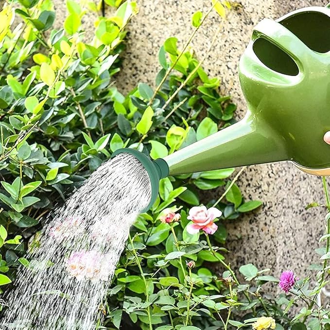Green Universal Garden Watering Can Rose Head Water Sprinkler Sprayer Fit All Rose Spout Cover Nozzle Replacement Garden Watering Tool, Equipment, Small Watering Can