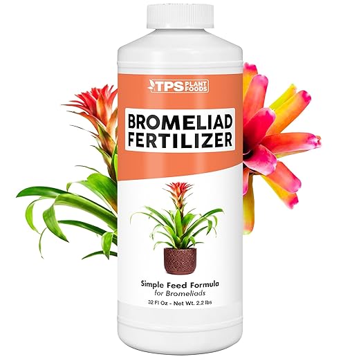 Bromeliad Fertilizer for All Bromeliaceae Plants, Liquid Plant Food, 32 oz (1 Quart)