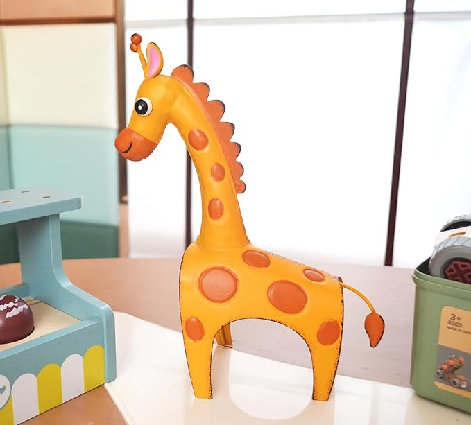GIFTME 5 Garden Giraffe Sculpture Outdoor Decor for Patio,Backyard,Porch,Lawn Spring Garden Statues,Kid's Room Decor