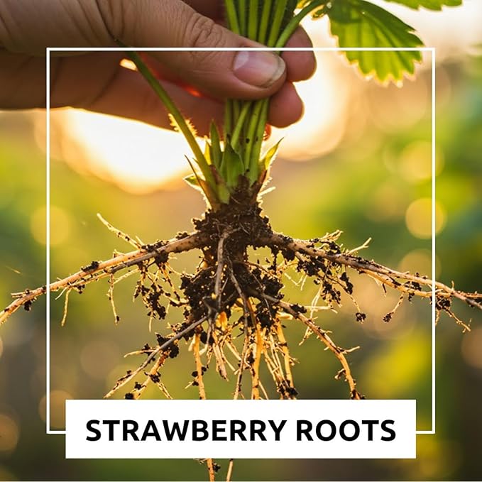 Sugar Berry Red Strawberry Plants for Growing - Prolific New Breed with Huge Yields and Amazing Sweet Flavor (30 Plants)