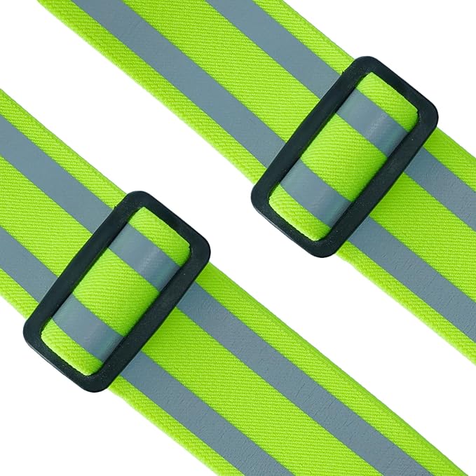 MELOTOUGH Tool Belt Suspenders Reflective Safety Suspenders With Fully Elastic 2 inch Wide Y back Heavy Duty Suspenders