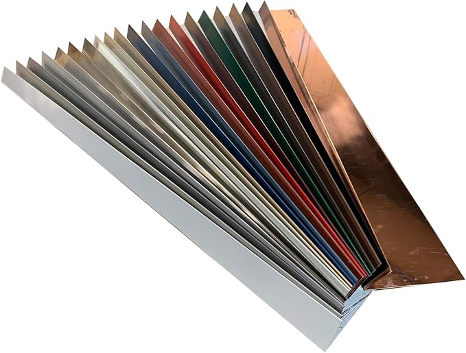 Eagle 1-26 Gauge 5 Foot Rain Diverter - Nails and Instructions Included (Mill Finish Aluminum, Copper, Galvanized, Stainless Steel & More) (1, Barn Red)