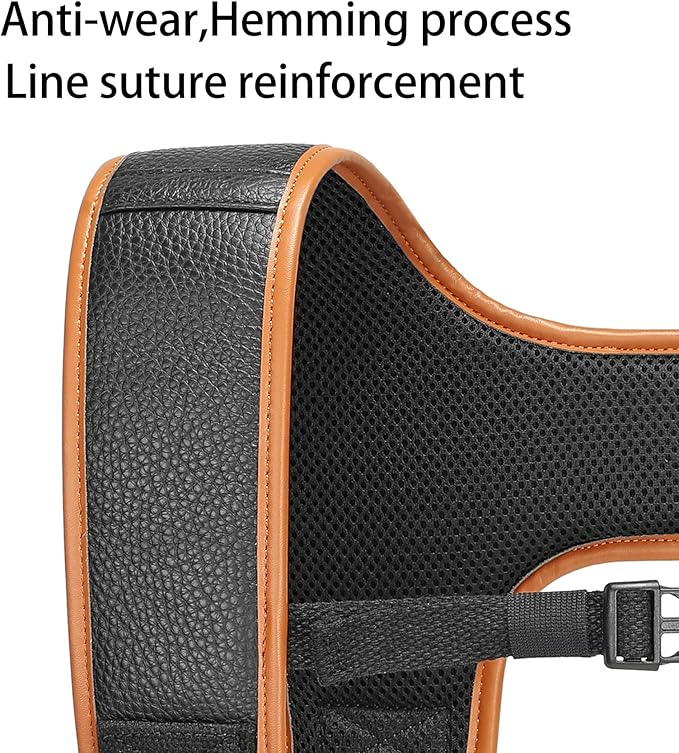 Leather Tool belt suspenders, Padded tool bag suspenders Work belt Suspenders with Attachment Loops