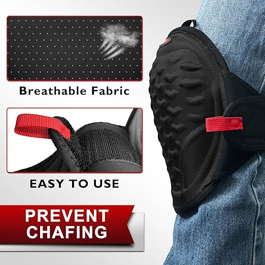 Work Knee Pads for Men Construction,Gel Roofing and Flooring Knee Pads for Women with Soft Foam Padding for All Day Comfort, Gardening Kneepads for Work with Anti-Slip 1680D Fabric Cap, Black