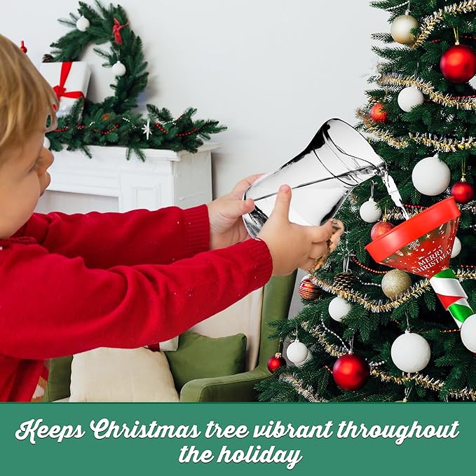 Dreyoo 2 Pack Christmas Tree Watering Funnel, 44 Inch Christmas Tree Watering System Device Xmas Metal Tube Spout for Indoor Christmas Tree and Outdoor Trees