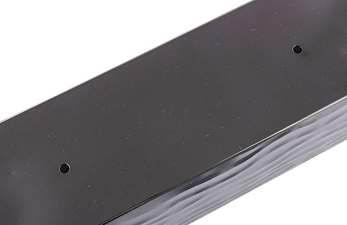 H Potter Succulent Planter Rectangular Plant Pot Flower Indoor Outdoor Window Box (Black Nickel Large)