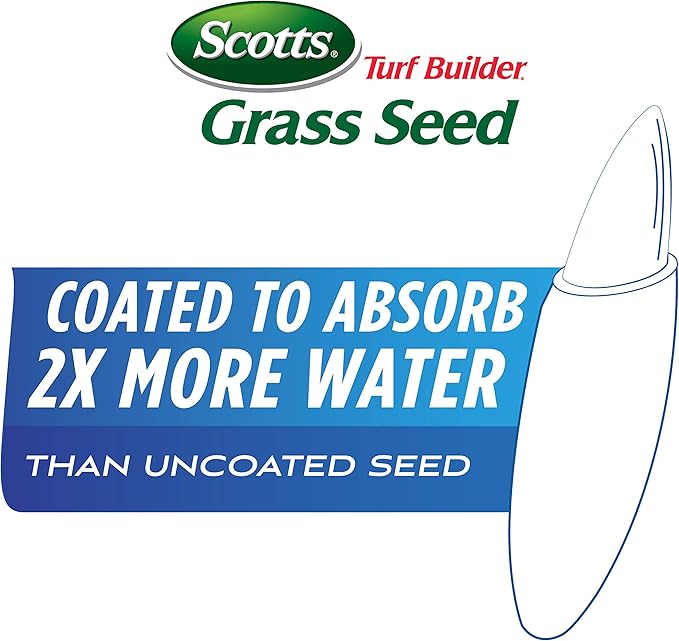 Scotts Turf Builder Grass Seed Quality All-Purpose Mix for Sunny and Shady Areas, 20 lbs.