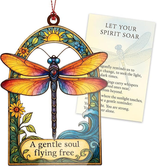 Christmas Ornaments - Dagonfly Ornament - Dragon Fly Gift for Women - Dragonfly Gifts - Dragonfly Ornaments - Christmas Ornament 2025 - White Elephant Gifts - Xmas Tree Hanging
