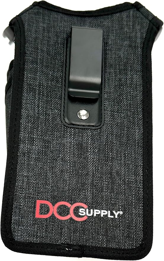 Universal Wireless Payment Pouch with Sling/Waistbelt and Rugged Metal Belt Clip