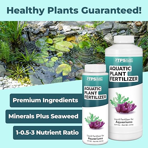 Aquatic Plant Fertilizer, Complete Liquid Aquatic Plant Food, 32 oz (1 Quart)