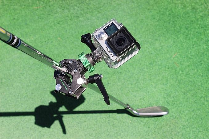 9.Solutions Savior Clamp Mini, Articulated Jaws, Max Load: 66lbs, 9.XS1006, fit firmly onto any oddly shaped object, mount multiple pieces of equipment on one clamp