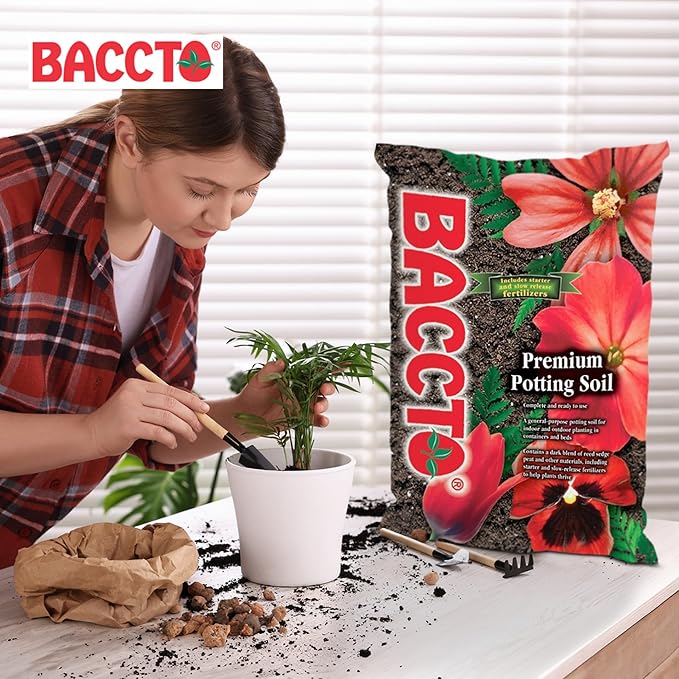 Michigan Peat All Purpose Potting Soil with Perlite for Lawns, Gardens, and Raised Planting Beds with Reed Sedge, Peat, and Sand, 50 Pounds (2 Pack)