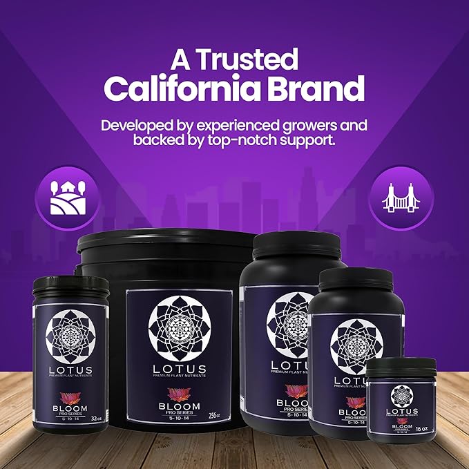 Bloom Pro Series - Hydroponic Plant Nutrients and Fertilizer, Water Soluble Plant Food, for Coco Coir Hydro and Soil, Enhances Flowering and Fruiting, Indoor and Outdoor Grows (32oz)
