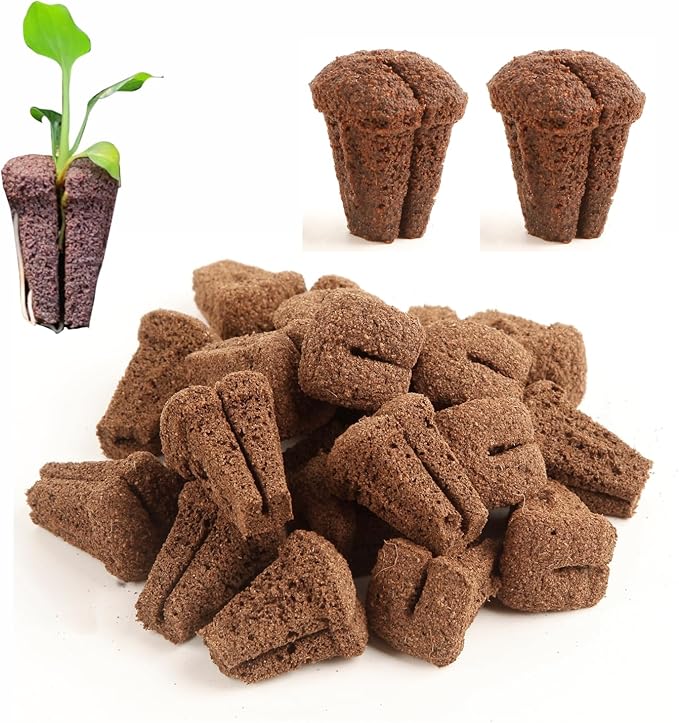 150pcs Professional Seedling Growing Media for 128-Cell Seed Starting Trays, Cutting Propagation Substrate