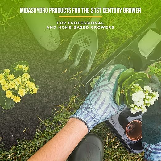 Rooting Hormone for Cuttings – .35 IBA Rooting Hormone - Cloning Gel Key to Plant Cloning - Midas Hydro Rooting Hormone for Cuttings 4oz - Rooting Gel for Professional and Home Based Growers