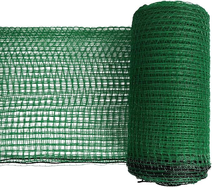 5'x65' Temporary Fence, Garden Fencing Plastic Mesh Fence, Safety Fence, Snow Fence, Construction Fence, Animal Barrier for Dog, Deer, Chicken, Poultry, Deer, Rabbit, Green