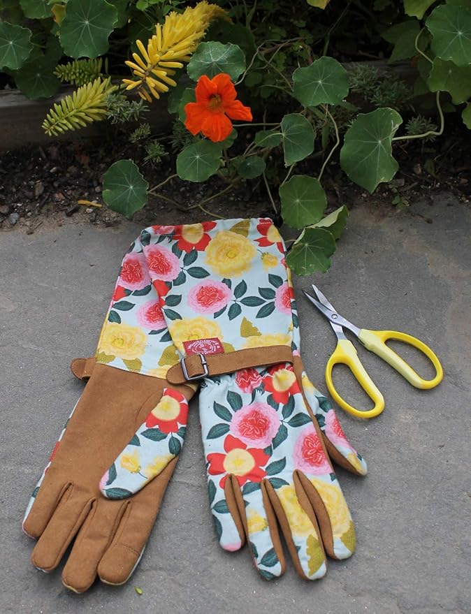 Womanswork Heirloom Garden Arm Saver Gloves, Small