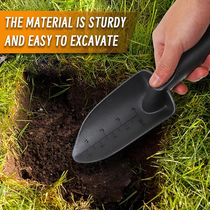 Sand Scoop for Metal Detecting, Metal Detector Tools Heavy Duty Digging Shovel and Sand Sifter for Beach Shelling