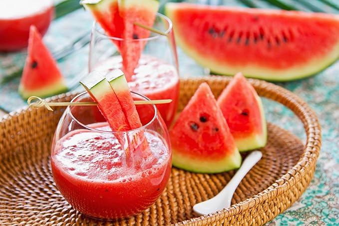 Melon Seeds Variety Pack for Planting – 4 Non-GMO Heirloom Varieties: Crimson Sweet & Sugar Baby Watermelon, Honeydew, Hale's Best Jumbo Cantaloupe – High Germination, USA-Grown Garden Fruit Seeds