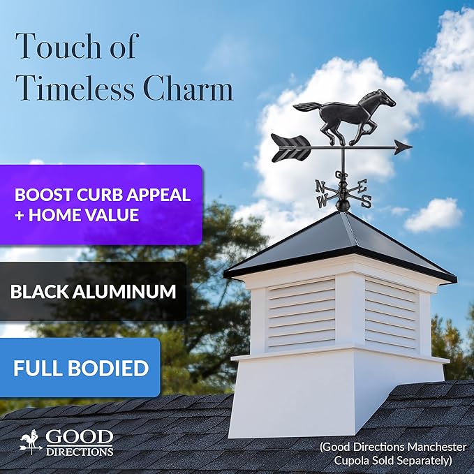 Good Directions Shed Size Horse Weathervane