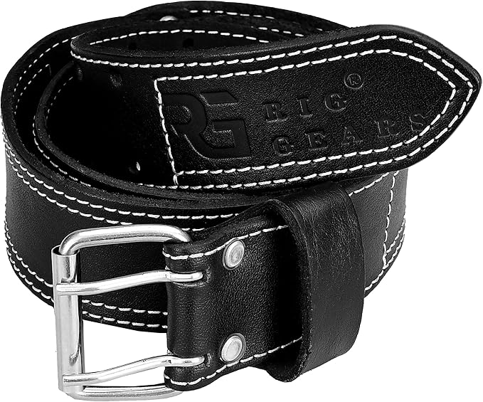 Leather tool belt (Black 301, Standard)