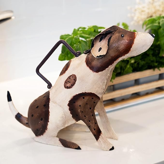 Walbrook Small Dog Watering Pot - Indoor Plant Watering Can, Cute Gardening Gift for Women
